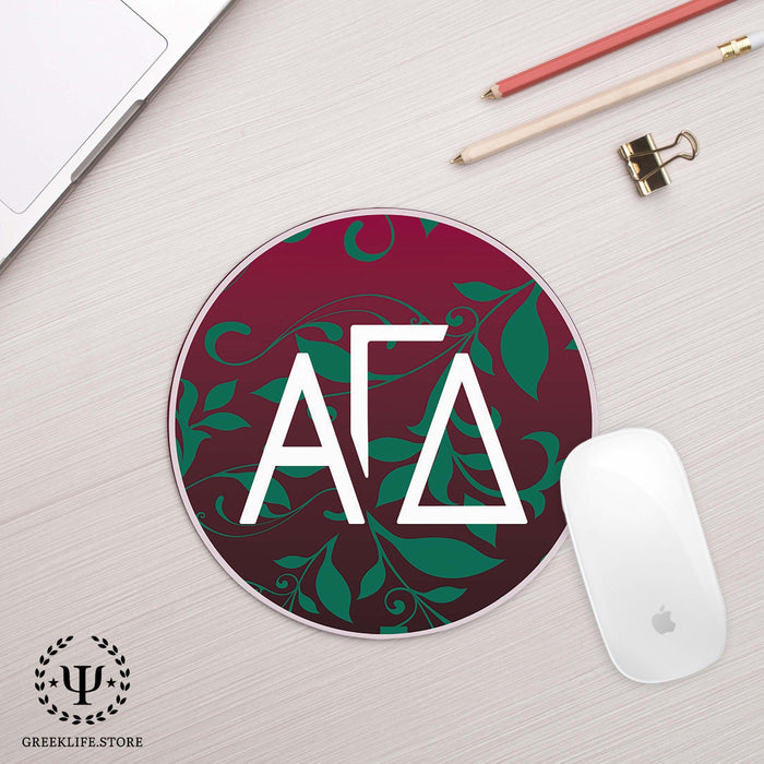 Alpha Gamma Delta Mouse Pad Round