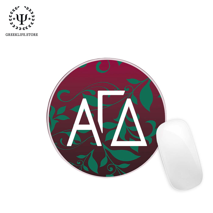 Alpha Gamma Delta Mouse Pad Round