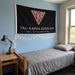 Tau Kappa Epsilon Flags and Banners — hanging on a dorm room wall