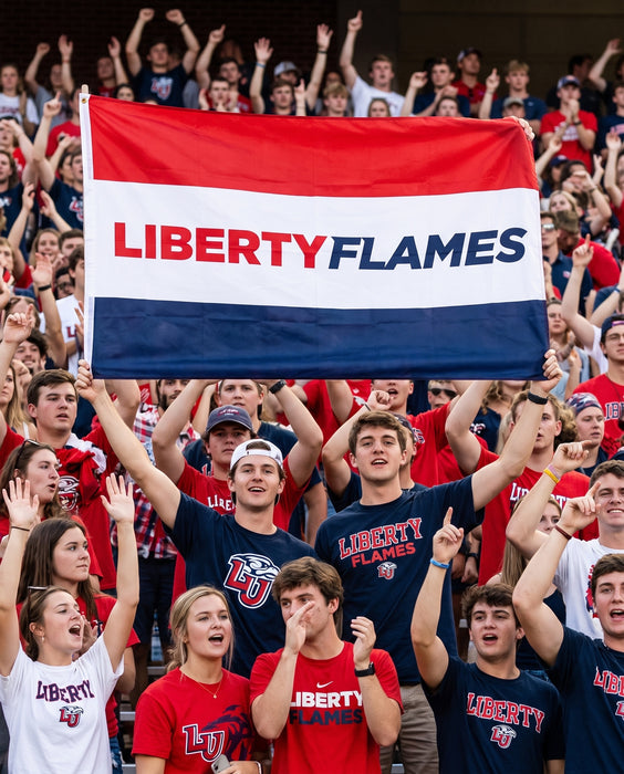 Liberty University Flags and Banners — lifestyle scene
