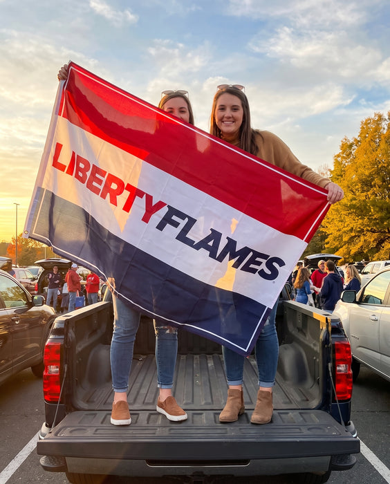 Liberty University Flags and Banners — lifestyle scene