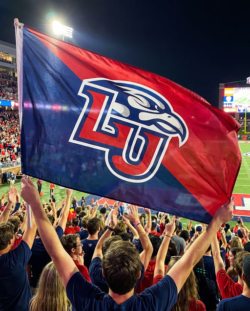 Liberty University Flags and Banners — lifestyle scene