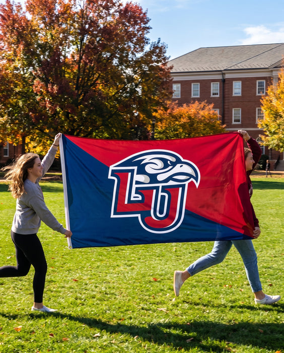 Liberty University Flags and Banners — lifestyle scene