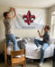 University of Louisiana at Lafayette Flags and Banners — lifestyle scene