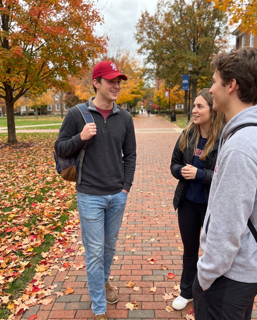 Alpha Tau Omega Classic Dad Hats — lifestyle scene