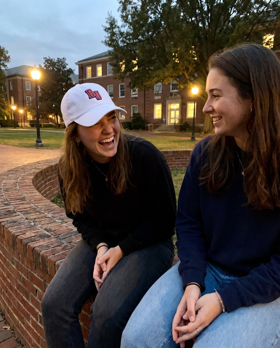 Belmont University Bruins Classic Dad Hats — lifestyle scene