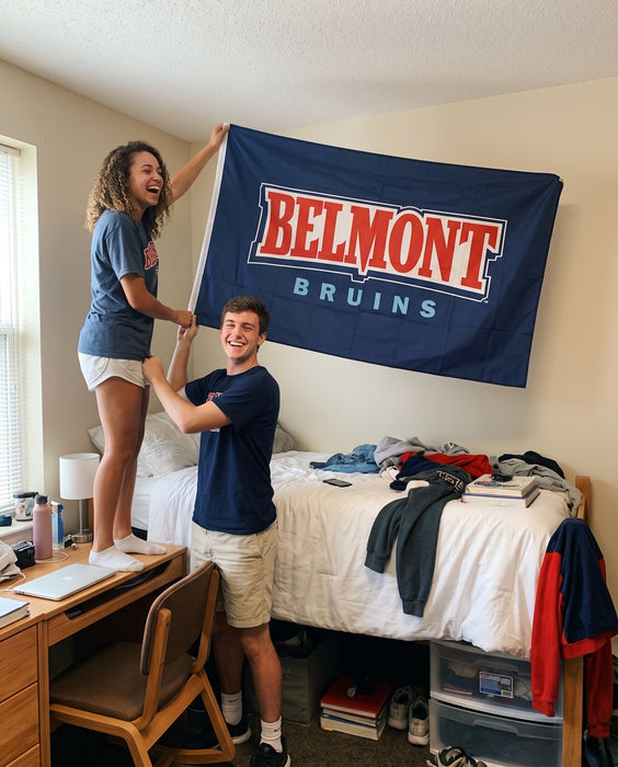 Belmont University Flags and Banners — lifestyle scene