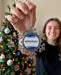 Embry-Riddle Aeronautical University Christmas Ornament - Snowflake Metal — lifestyle scene