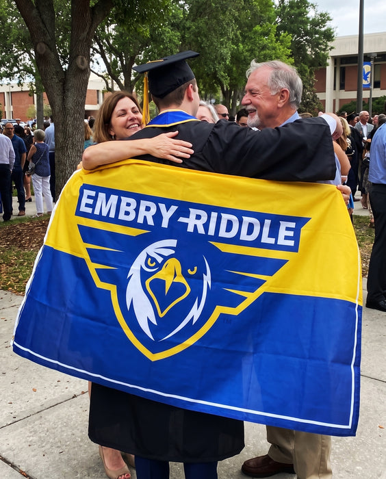 Embry-Riddle Aeronautical University Flags — lifestyle scene