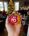 Kappa Alpha Order Christmas Ornament Flat Round — lifestyle scene