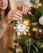 Kappa Alpha Theta Christmas Ornament - Snowflake — lifestyle scene