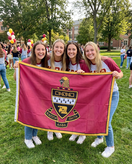 Kappa Alpha Theta Flags and Banners — lifestyle scene