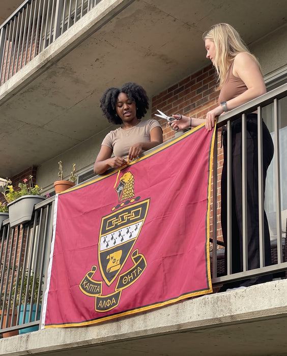 Kappa Alpha Theta Flags and Banners — lifestyle scene