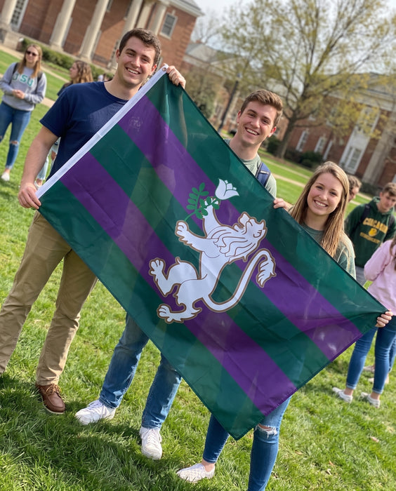 Lambda Chi Alpha Flags and Banners — lifestyle scene