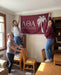 Lambda Theta Alpha Flags and Banners — lifestyle scene