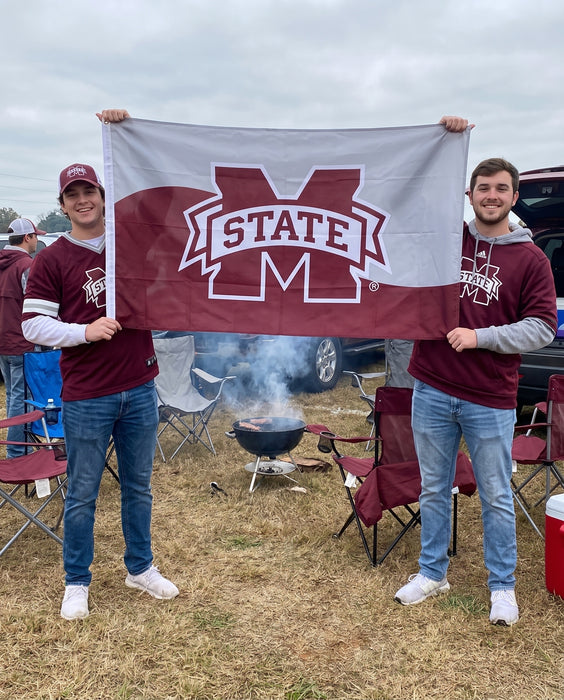 Mississippi State University Flags and Banners — lifestyle scene