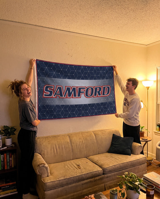 Samford University Flags and Banners — lifestyle scene