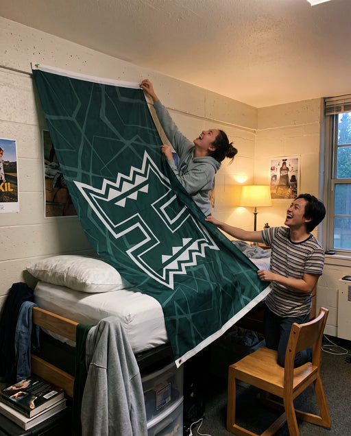 University of Hawaii MANOA Flags and Banners — lifestyle scene