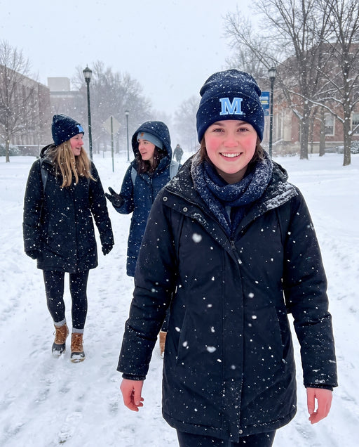 University of Maine Beanies — lifestyle scene