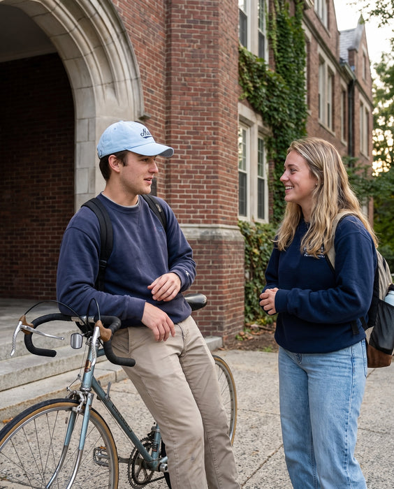 University of Maine Classic Dad Hats — lifestyle scene
