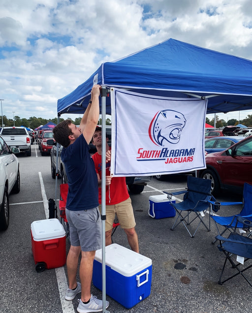 University of South Alabama Flags and Banners — lifestyle scene