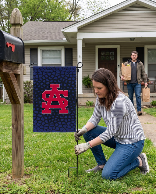 University of South Alabama Garden Flags — lifestyle scene