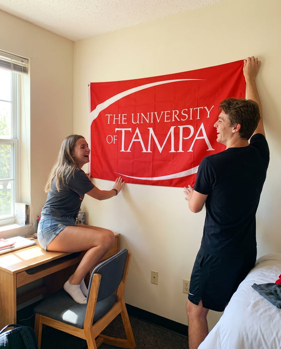 University of Tampa Flags and Banners — lifestyle scene