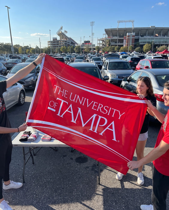 University of Tampa Flags and Banners — lifestyle scene