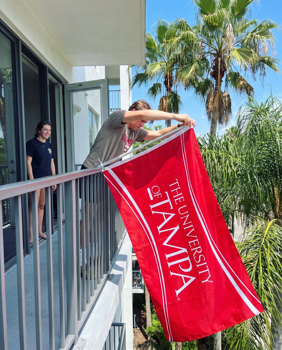 University of Tampa Flags and Banners — lifestyle scene