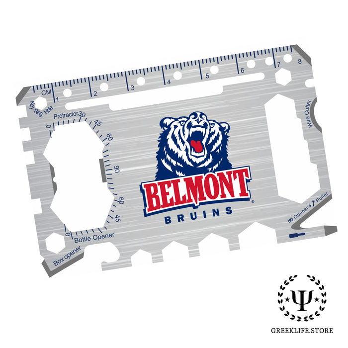 Belmont University 46-in-1 Pocket Multi-Tool Card
