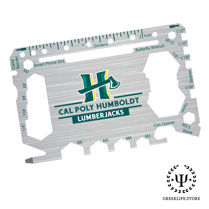 Cal Poly Humboldt 46-in-1 Pocket Multi-Tool Card