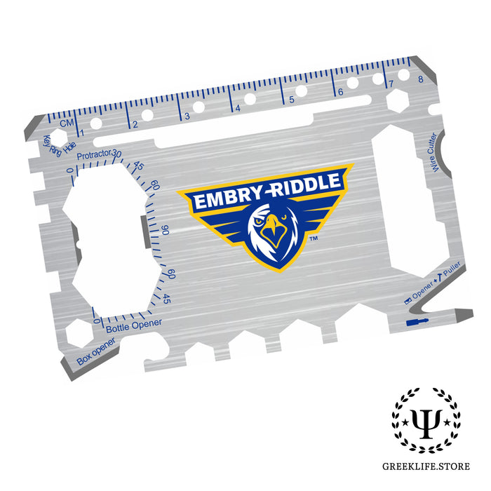 Embry-Riddle Aeronautical University 46-in-1 Pocket Multi-Tool Card