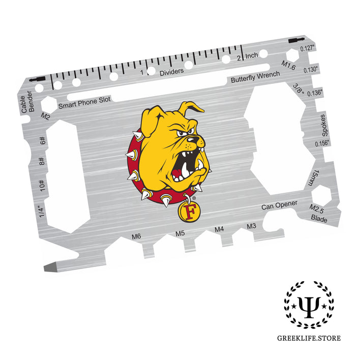 Ferris State University 46-in-1 Pocket Multi-Tool Card