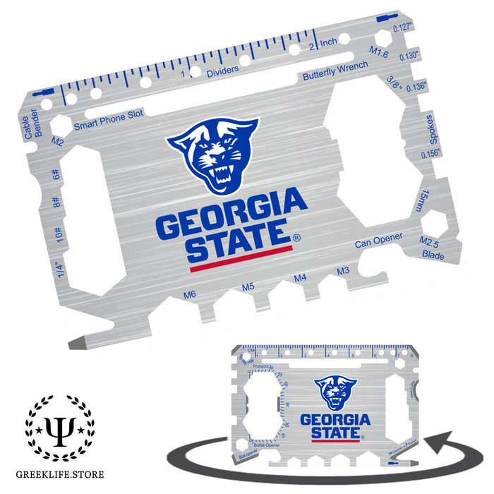 Georgia State University 46-in-1 Pocket Multi-Tool Card