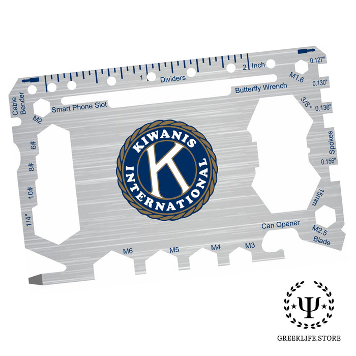 Kiwanis International 46-in-1 Pocket Multi-Tool Card