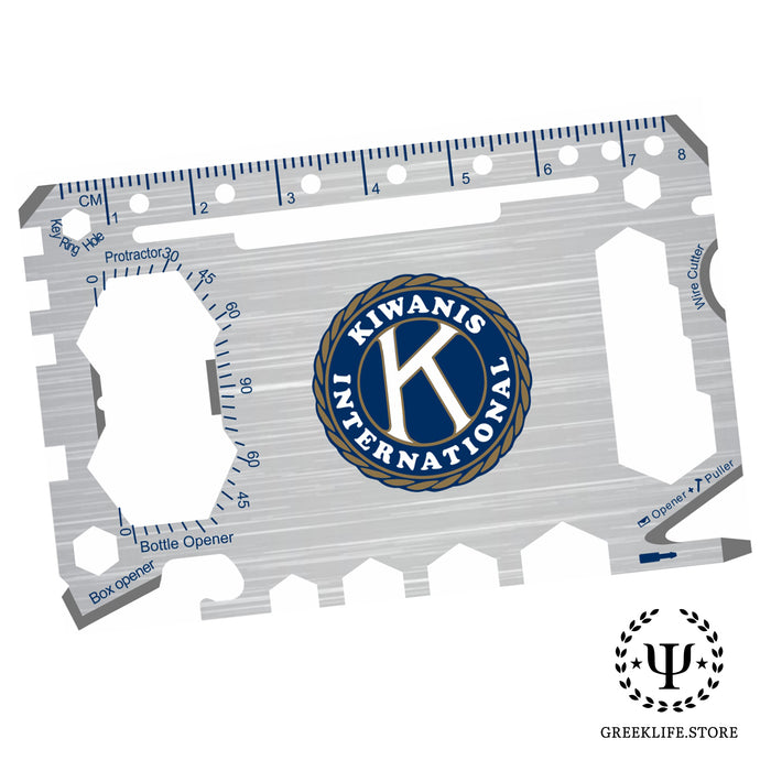 Kiwanis International 46-in-1 Pocket Multi-Tool Card