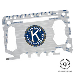 Kiwanis International Luggage Bag Tag (square)