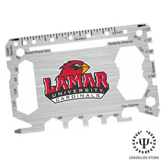 Lamar University Christmas Ornament - Snowflake Metal