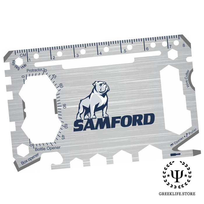 Samford University 46-in-1 Pocket Multi-Tool Card