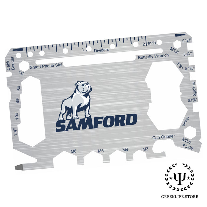 Samford University 46-in-1 Pocket Multi-Tool Card
