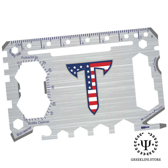 Troy University 46-in-1 Pocket Multi-Tool Card