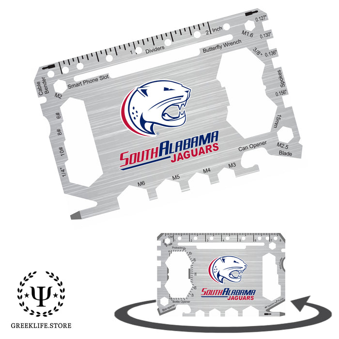University of South Alabama 46-in-1 Pocket Multi-Tool Card