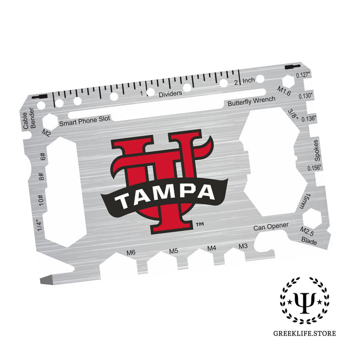 University of Tampa 46-in-1 Pocket Multi-Tool Card