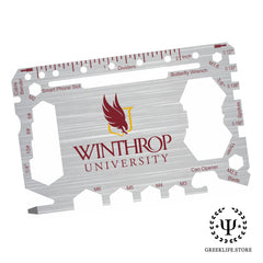 Winthrop University Christmas Ornament - Snowflake Metal