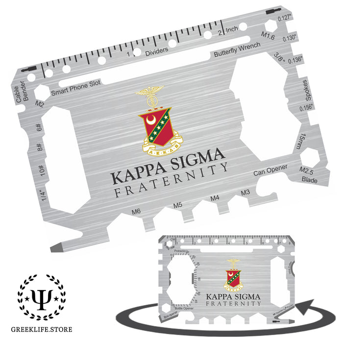 Kappa Sigma 46-in-1 Pocket Multi-Tool Card