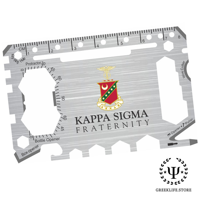 Kappa Sigma 46-in-1 Pocket Multi-Tool Card