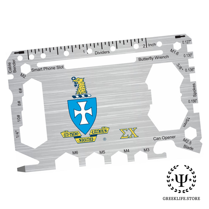 Sigma Chi 46-in-1 Pocket Multi-Tool Card