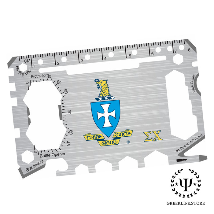 Sigma Chi 46-in-1 Pocket Multi-Tool Card