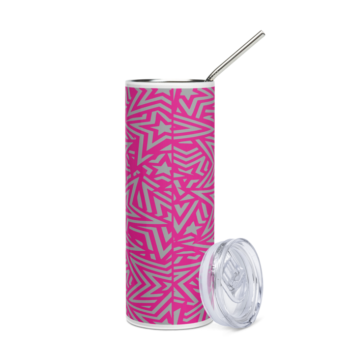 Zeta Tau Alpha Stainless Steel Skinny Tumbler 20 OZ Overall Print