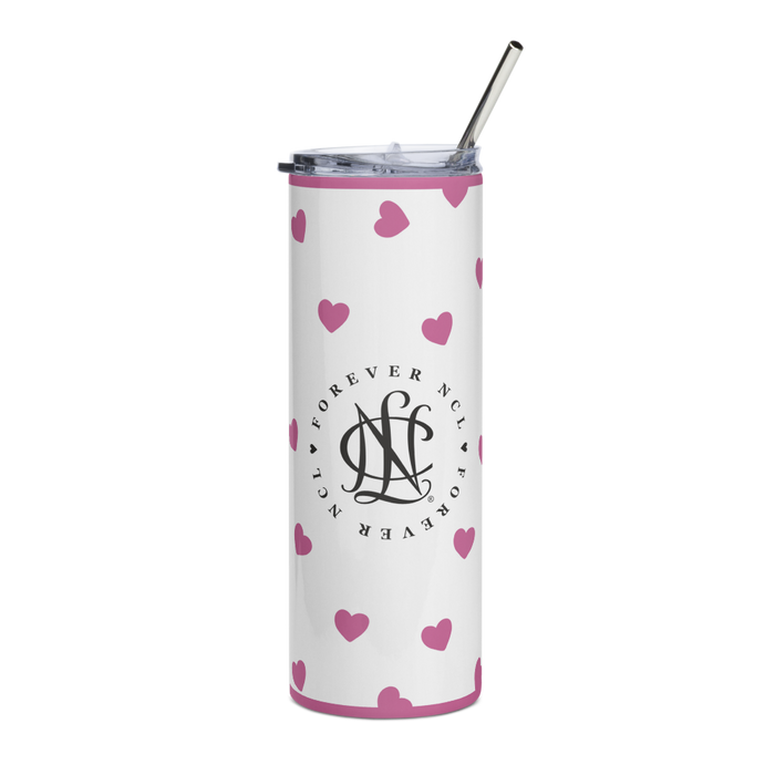 National Charity League Stainless Steel Skinny Tumbler 20 OZ Overall Print